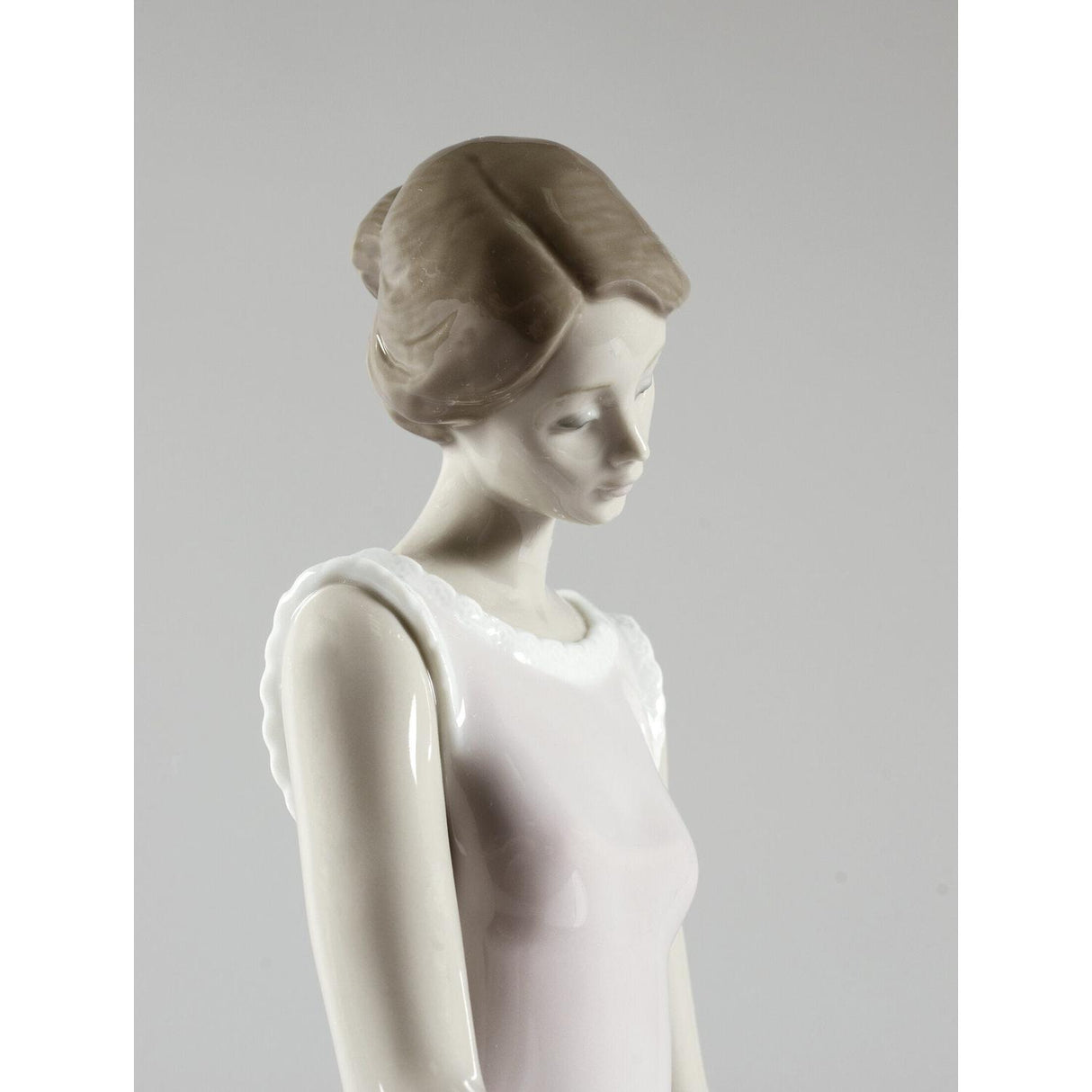LLADRO' Figure Statue "From Mother to Daughter" Porcelain H36cm