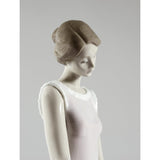 LLADRO' Figure Statue "From Mother to Daughter" Porcelain H36cm