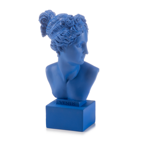 Busto Venere Palais Royal in resina blu pop 19 cm