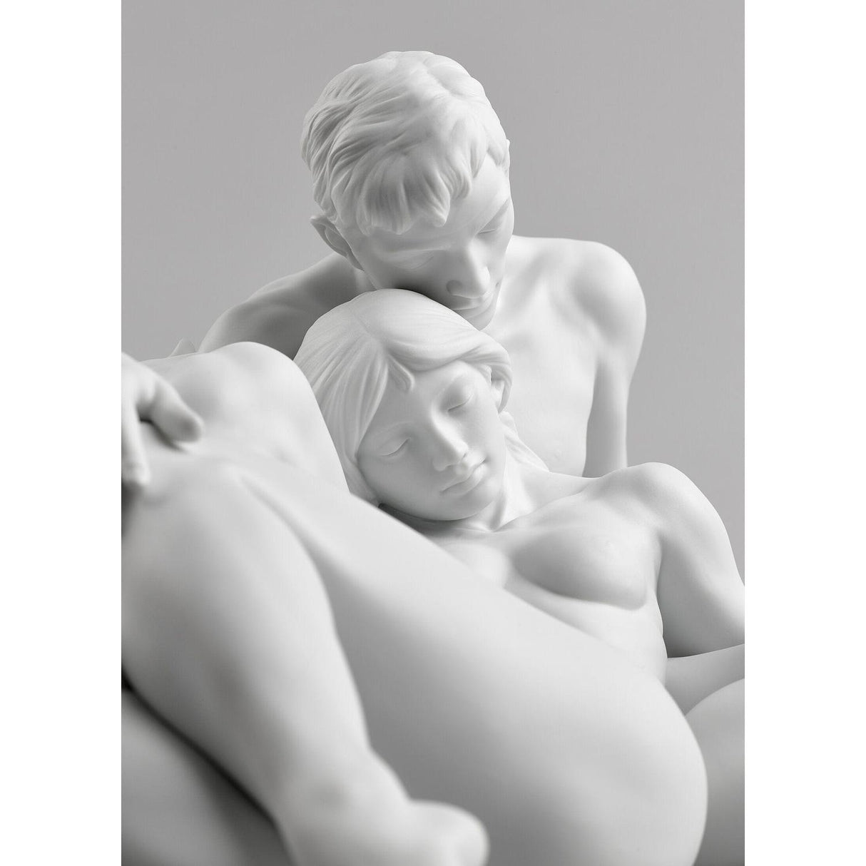 LLADRO' Statue Sculpture Couple An Eternal Moment 27x63x33cm 01009284