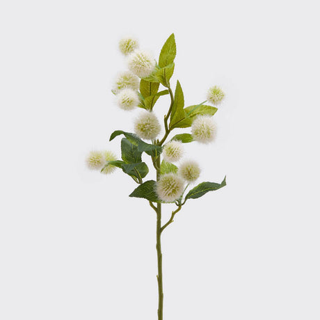 Ramo Cefalantus EDG in materiale sintetico bianco 65 cm