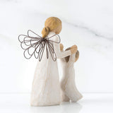 WILLOW TREE Figurina Statuina Angelo Custode Design di Susan Lordi 13cm Resina