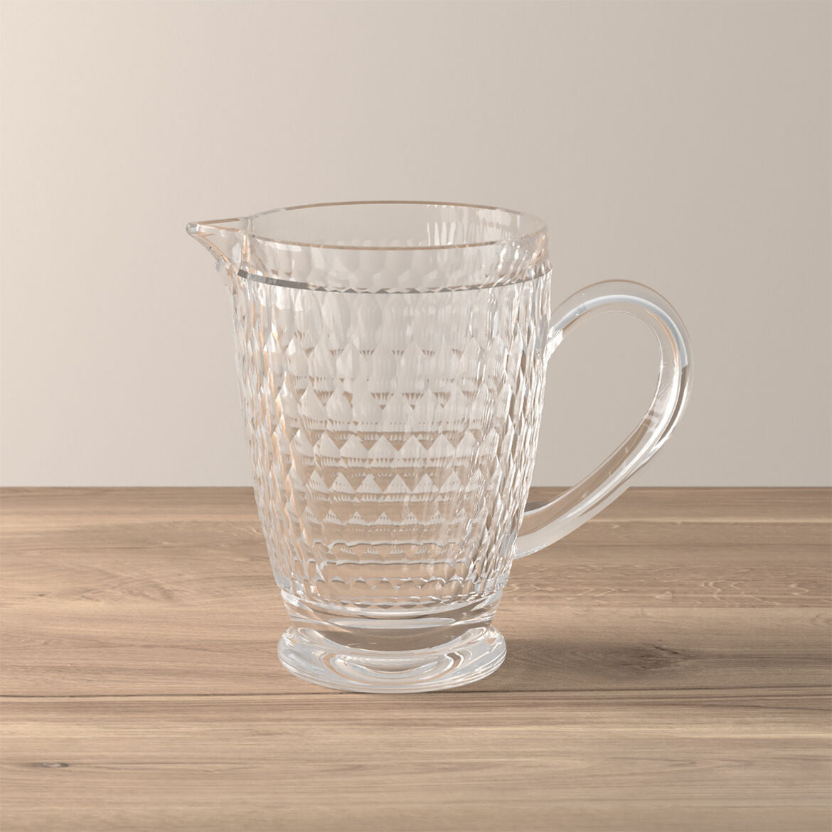 Brocca Boston Villeroy & Boch in cristallo trasparente 1300 ml