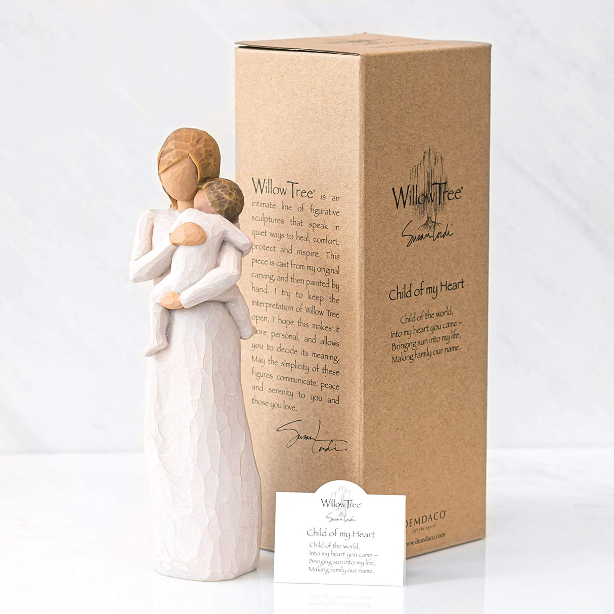 WILLOW TREE Figurina Statuina Bimbo del Mio Cuore Design di Susan Lordi 22cm Resina