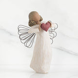 WILLOW TREE Figurina Statuina con Amore Design di Susan Lordi 13,5cm Resina