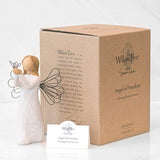 WILLOW TREE Figurina Statuina Angelo della Libertà Design di Susan Lordi 13cm Resina