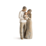 WILLOW TREE Figurina Statuina Siamo Tre Design di Suzan Lordi 22cm Resina