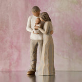 WILLOW TREE Figurina Statuina Siamo Tre Design di Suzan Lordi 22cm Resina
