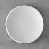 Piatto piano NewMoon Villeroy & Boch in porcellana bianca 27 cm