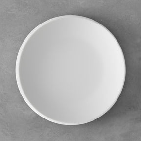 Piatto piano NewMoon Villeroy & Boch in porcellana bianca 27 cm