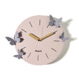 Orologio Battito d'Ali Arti e Mestieri in ferro colore gelso 30x30 cm