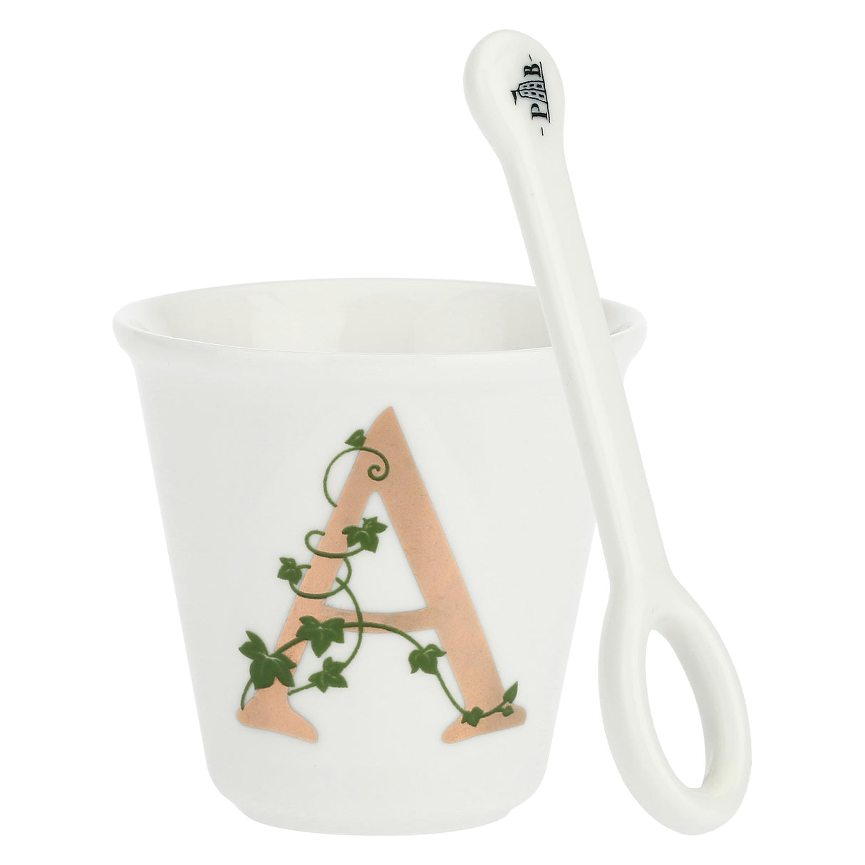 Tazzina caffè Unico La Porcellana Bianca in porcellana 75 ml 6 cm