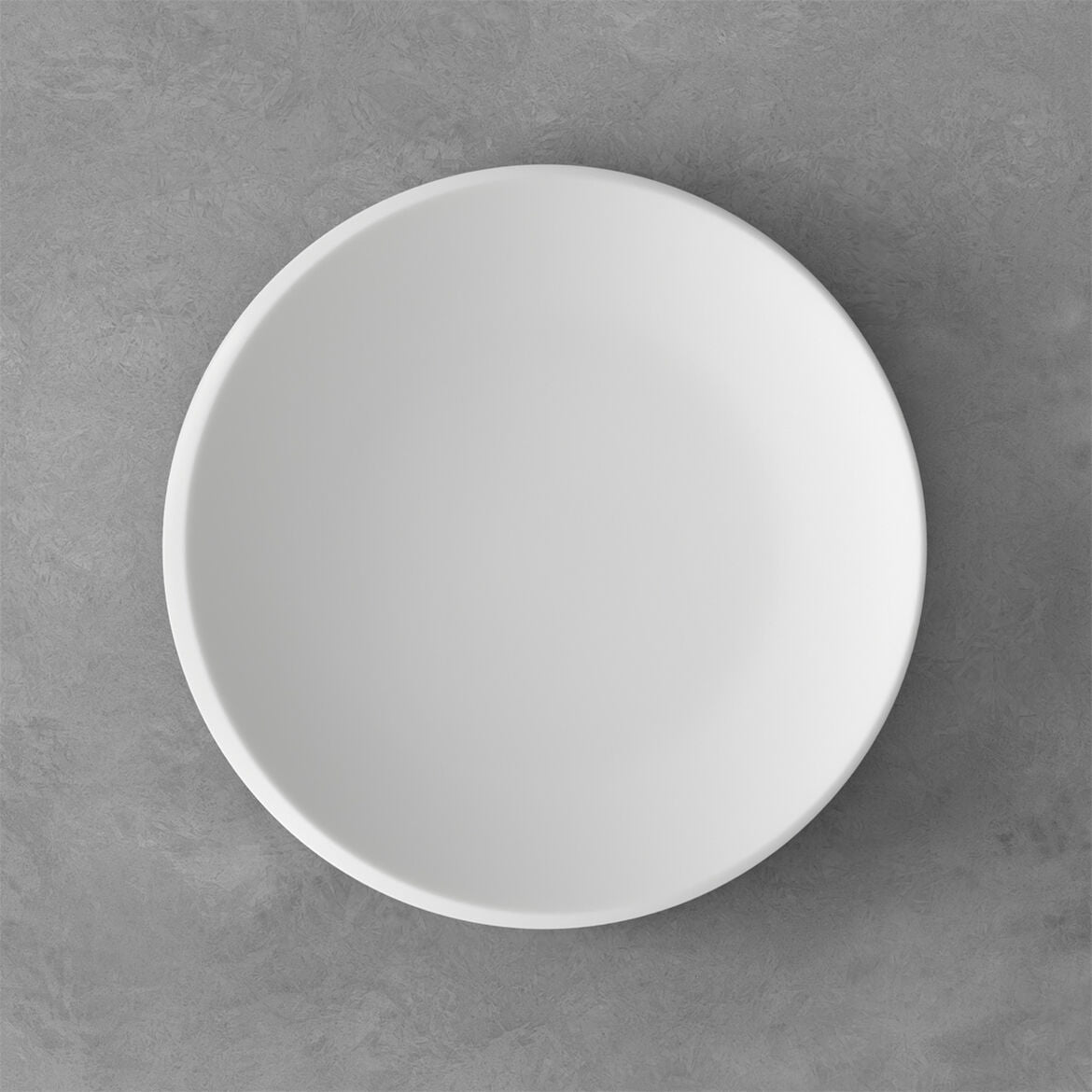 Piatto frutta NewMoon Villeroy & Boch in porcellana bianca 24 cm
