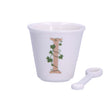 Tazza caffè Unico La Porcellana Bianca in porcellana bianca 75 ml