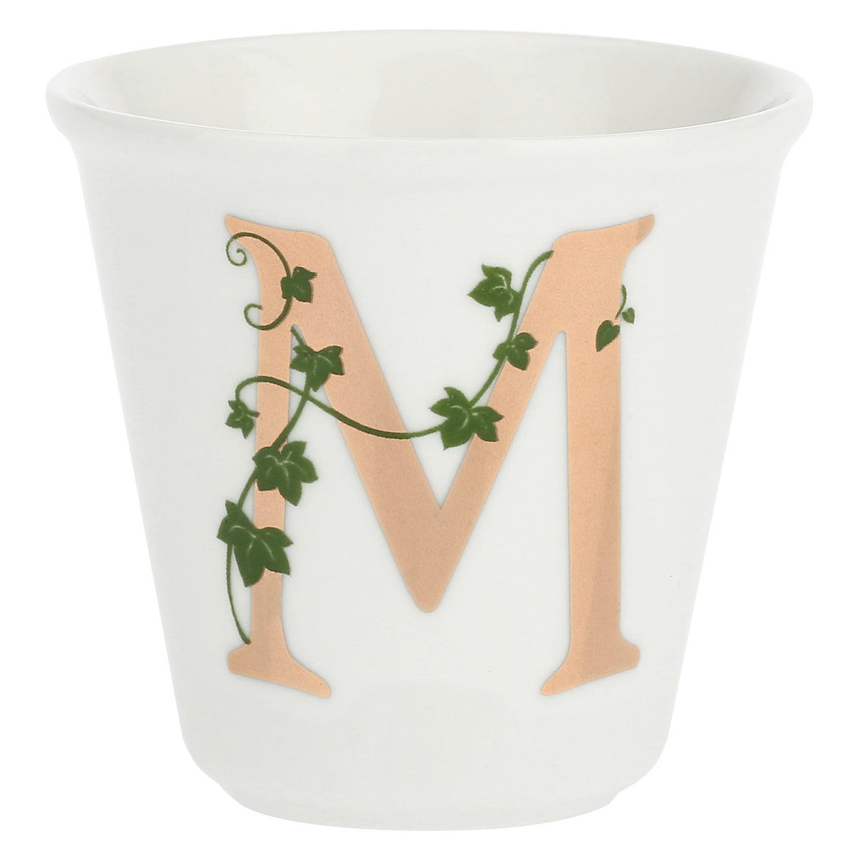LA PORCELLANA BIANCA - Unico Bicchierino "M" con Cucchiaino 75ml