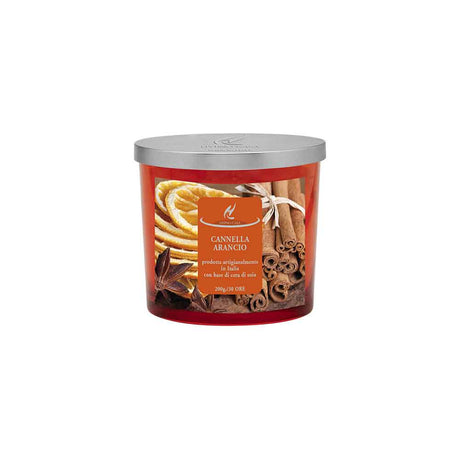 Candela profumata Hypno Casa in cera di soia aroma cannella 200gr