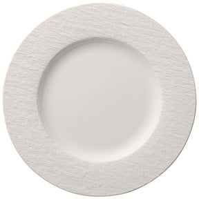 Piatto piano Manufacture Rock Villeroy & Boch porcellana opaca effetto ardesia