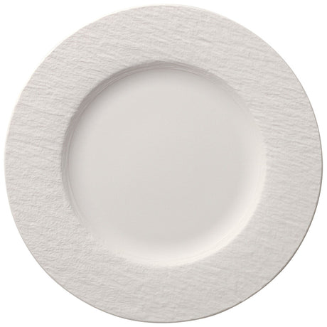 Piatto piano Manufacture Rock Villeroy & Boch porcellana opaca effetto ardesia