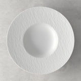 Piatto pasta Manufacture Rock Villeroy & Boch porcellana effetto ardesia 28 cm