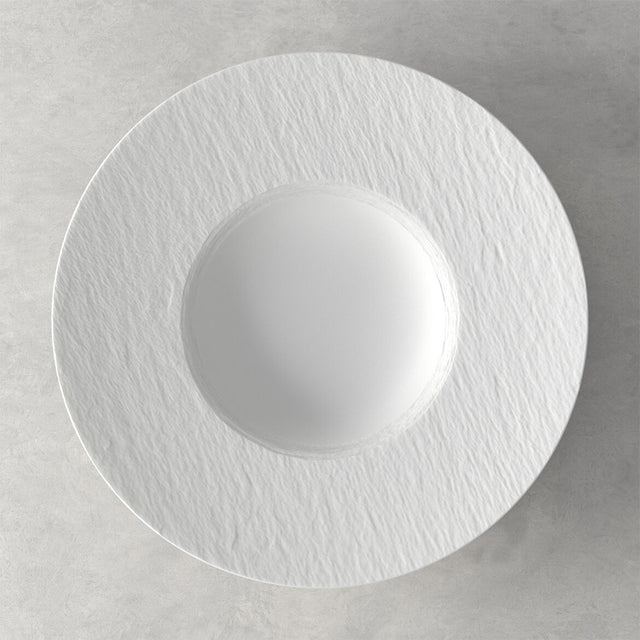 Piatto pasta Manufacture Rock Villeroy & Boch porcellana effetto ardesia 28 cm