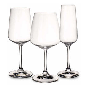 Set calici vino Ovid Villeroy & Boch in cristallo trasparente 12 pezzi