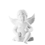 ROSENTHAL Statuina Figurina Angelo con Cuore 12cm Porcellana