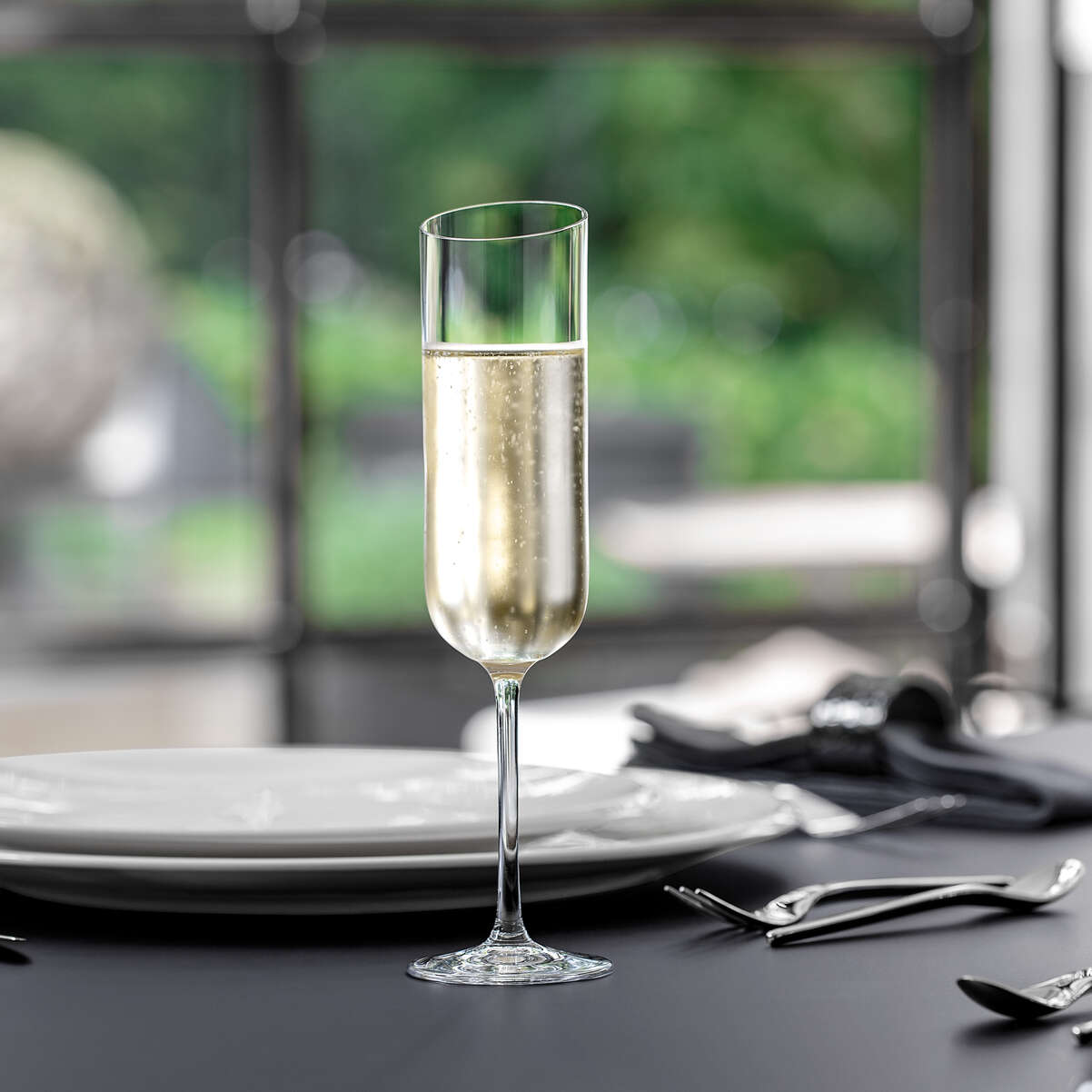 VILLEROY & BOCH NewMoon Calice Spumante Set 4 Pezzi 120ml Cristallo