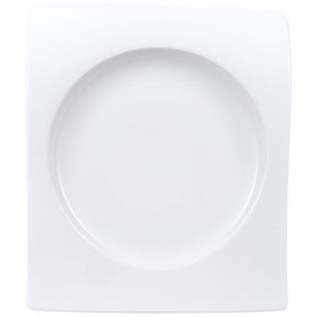 Piatto colazione NewWave Villeroy & Boch in porcellana asimmetrica 24x22 cm