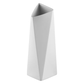 Vaso Surface Rosenthal in porcellana Premium sfaccettata altezza 27 cm