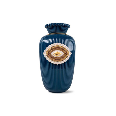 Vaso decorativo Lover's Eyes Lladrò in porcellana 39x21 cm
