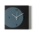 Orologio Ecleo Arti & Mestieri in ferro colore nero petrolio 28x28 cm