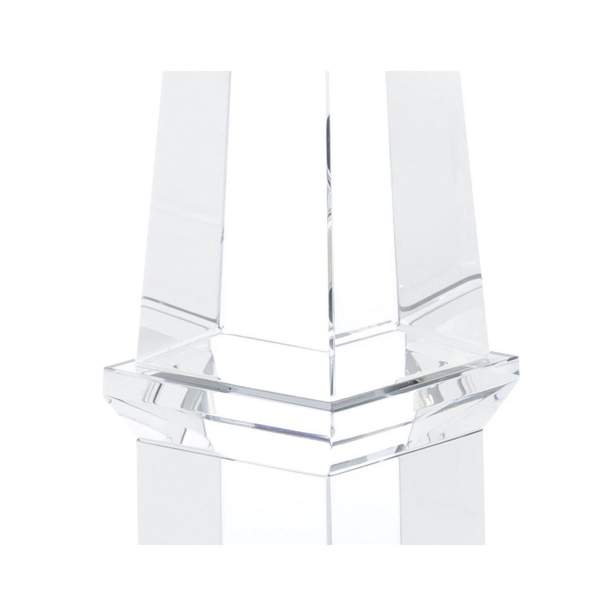 ABHIKA Obelisco Decorazione  in Cristallo 33cm