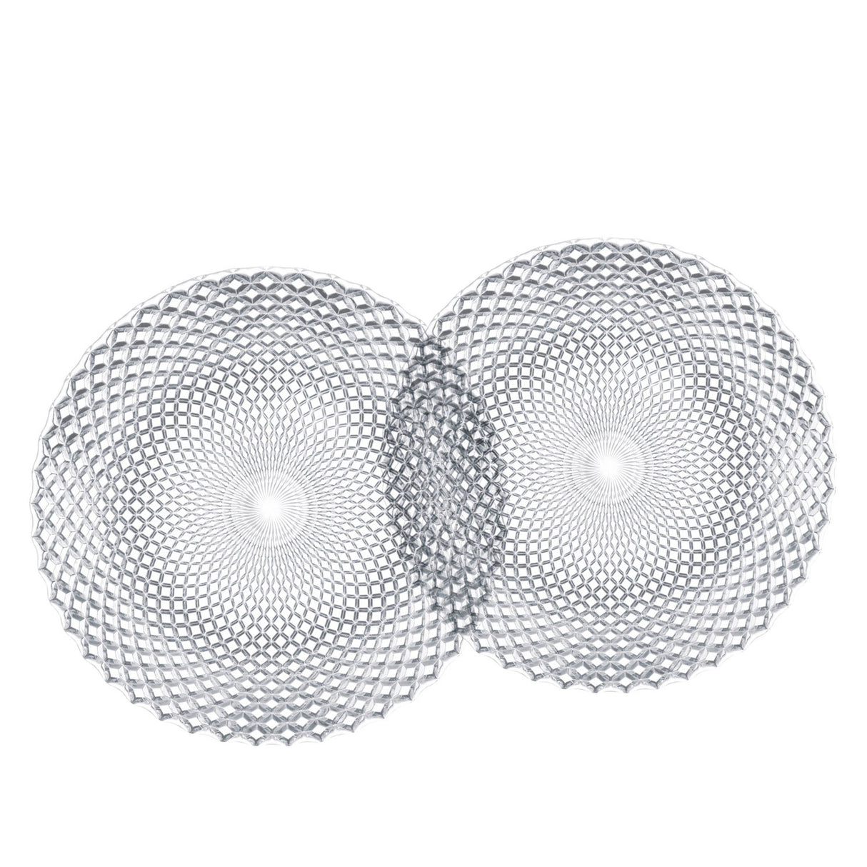 Sottopiatti Rumba Nachtmann in cristallo trasparente set 2 pezzi 32 cm