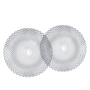 Sottopiatti Rumba Nachtmann in cristallo trasparente set 2 pezzi 32 cm