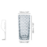 NACHTMANN - Bossa Nova Flower Vase 28cm Crystal 80729