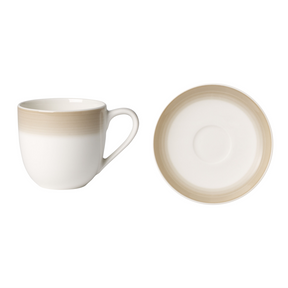 Set 6 tazze caffè Villeroy & Boch Colourful Life in porcellana con piattino
