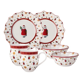 Set colazione Toy's Delight Villeroy & Boch in porcellana 6 pezzi decorato