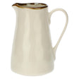 Brocca Concerto Rose & Tulipani in stoneware avorio 600 ml