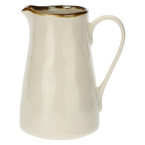 Brocca Concerto Rose & Tulipani in stoneware avorio 600 ml
