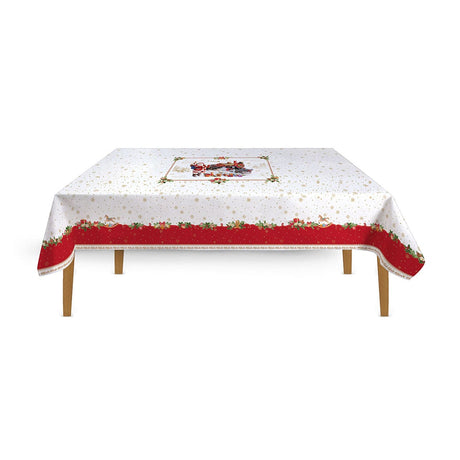 Tovaglia natalizia Easy Life in cotone rettangolare 250x145 cm