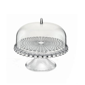 Alzata con campana Guzzini in SMMA trasparente diametro 30 cm