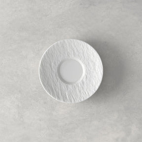 Piattino espresso Villeroy Boch Manufacture Rock porcellana effetto ardesia