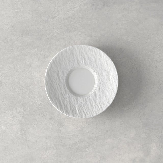 Piattino espresso Villeroy Boch Manufacture Rock porcellana effetto ardesia