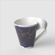 Tazza mug Sagittario Villeroy & Boch in porcellana con decoro dorato