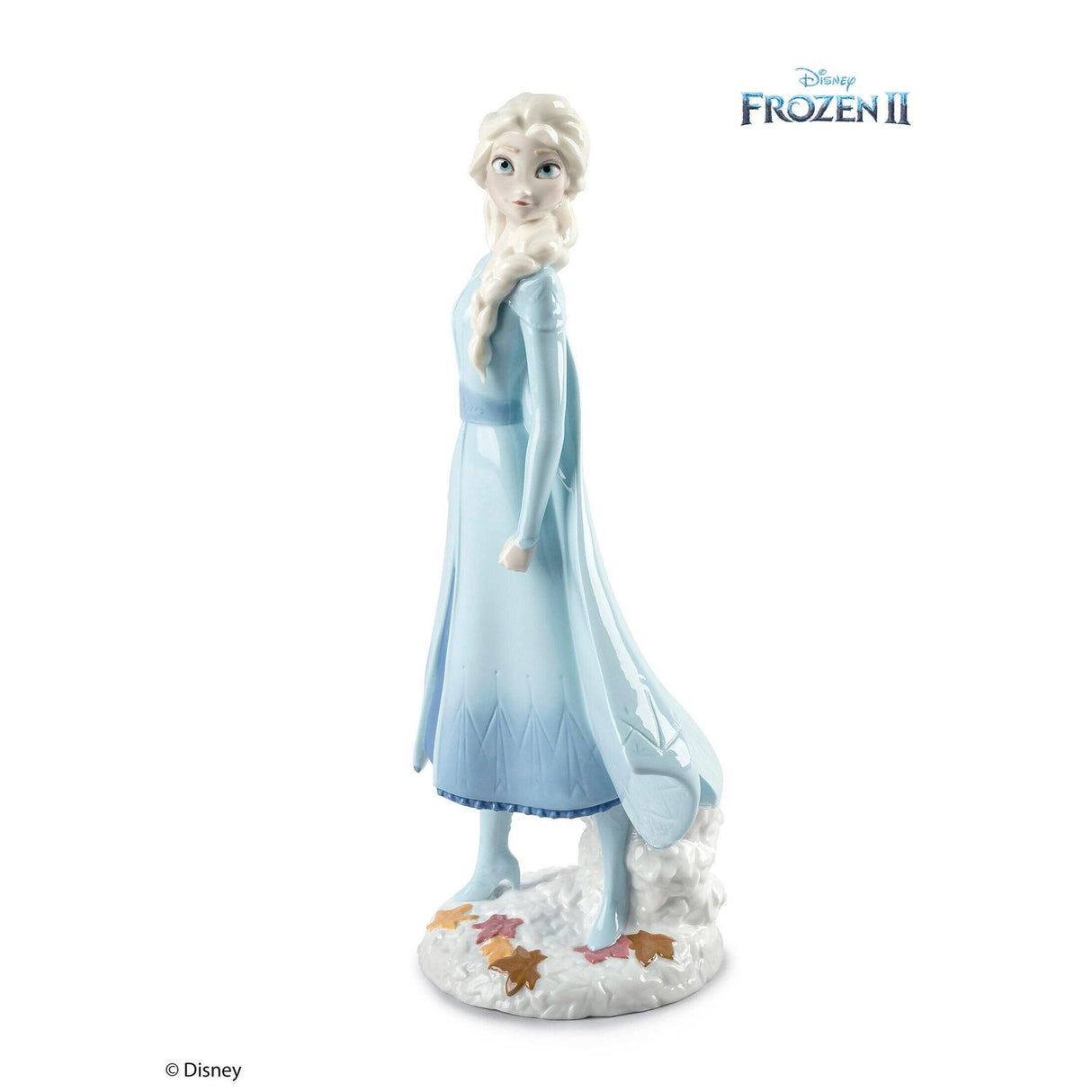 Statuina Elsa Lladrò in porcellana lucida 29x11 cm da collezione