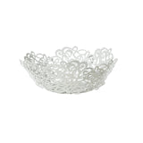 ARTI & MESTIERI Centrotavola di Design Scarabocchio Piccolo 28x10cm Bianco Marmo