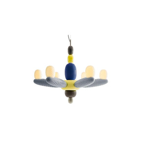 Lampada a sospensione Soft Blown Lladrò in porcellana opaca 80x96 cm