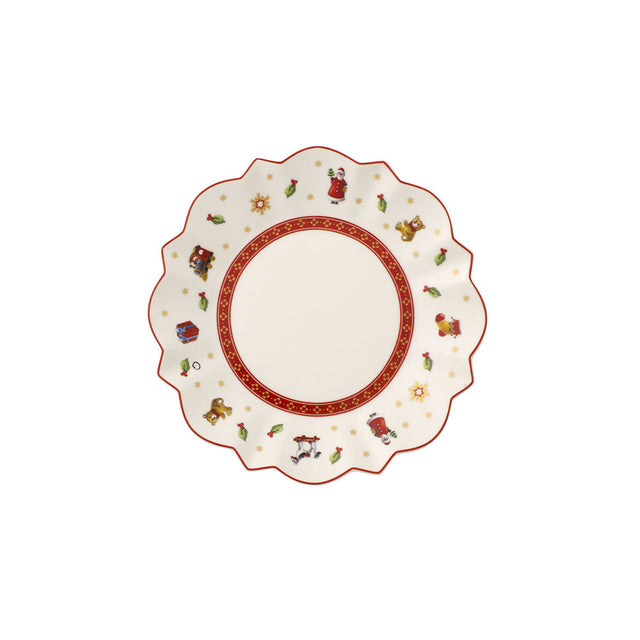 Piatto pane Toy's Delight Villeroy & Boch in porcellana decorata 17 cm