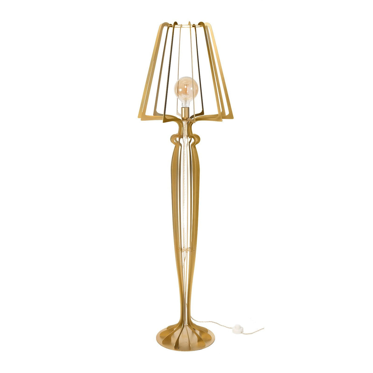 Lampada da terra Minerva Arti & Mestieri in metallo design moderno