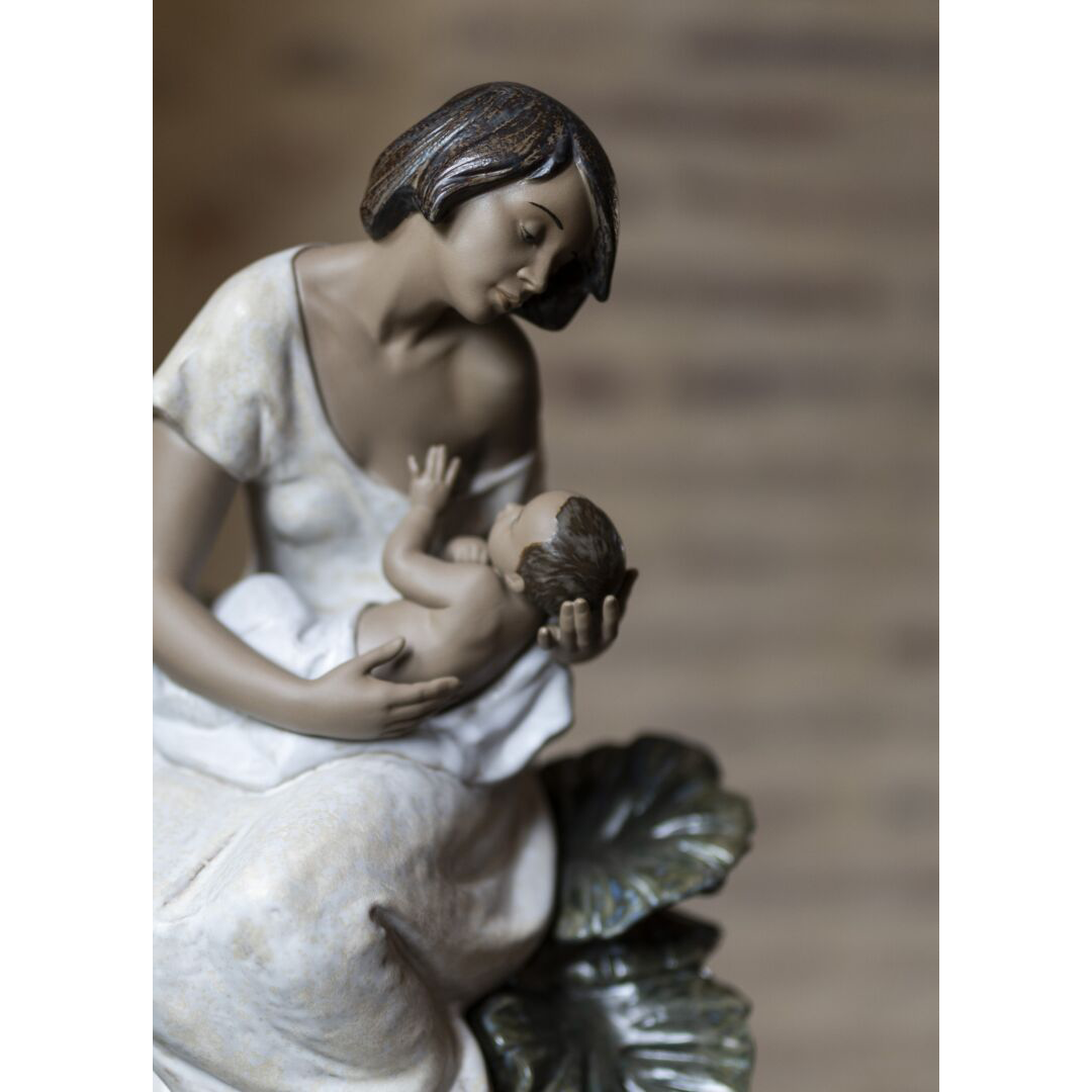 LLADRO' - Figura statua porcellana Madre Legami materni